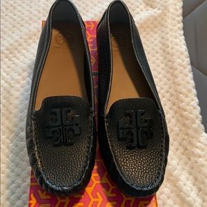 Tory Burch leather loafers